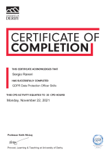 Competenze del responsabile della protezione dei dati GDPR